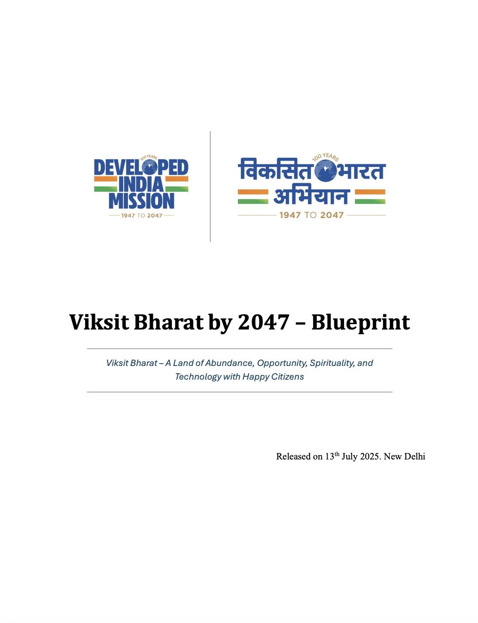 10 Pillars of Viksit Bharat Abhiyan
